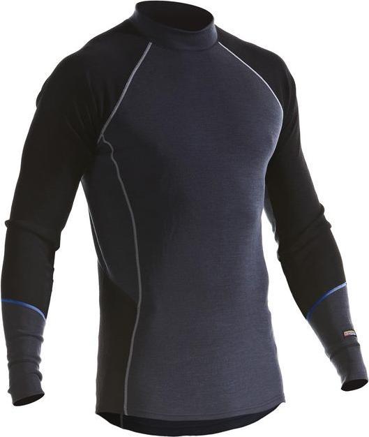 Produktbild Blakläder Unterhemd WARM grau / schwarz (S)
