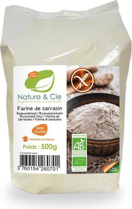 Immagine prodotto Nature et Cie Farina di grano saraceno senza glutine (500 g)