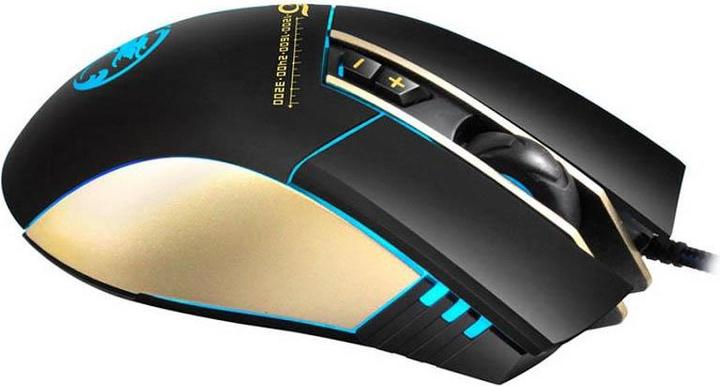 Actual product image JTI Apedra A5 High-precision optical LED gaming mouse - 3200 DPI (Cable)