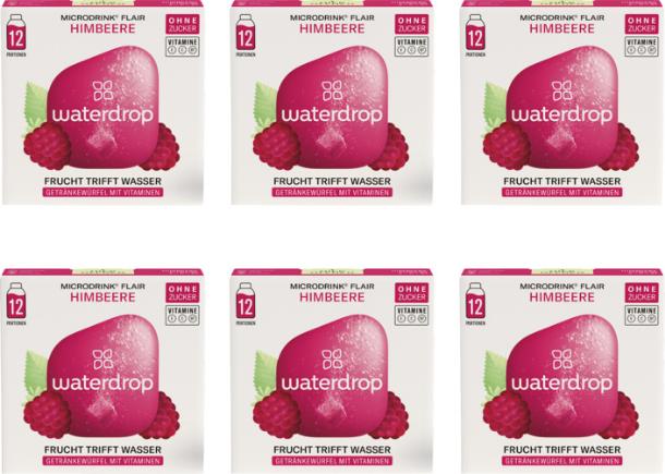 Immagine prodotto Waterdrop Microdrink Flair (6x12 Pack) (Lampone, Sambuco, 12 x)