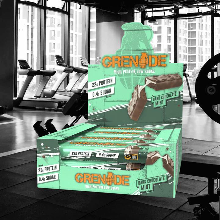Immagine prodotto All Stars Barretta proteica Grenade Carb Killa (Dark Chocolate, Verde menta, 1 pz., 720 g)