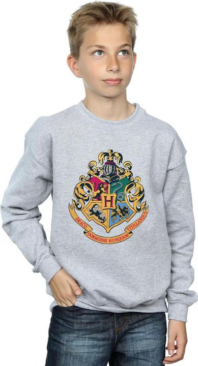 Actual product image Boys Hogwarts Crest Gold Ink Sweatshirt (128)