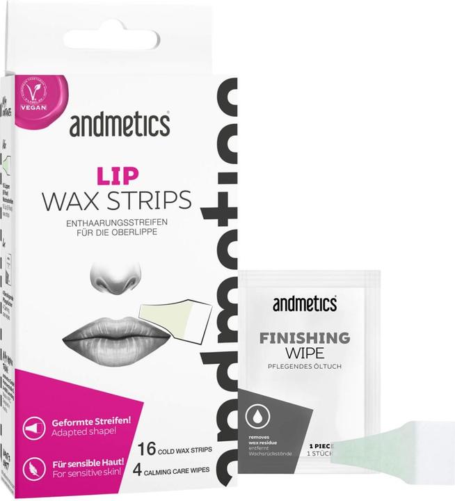 Andmetics Lip Wax Strips (8 x)