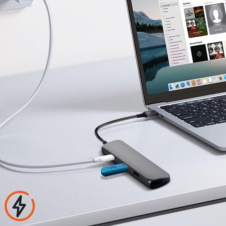 Produktbild Satechi St-Cmam (USB-C, 4 Ports)