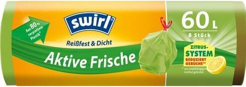 Swirl Mllbeutel Aktive Frische 60 l 8 Stck (8 x, 60 l)