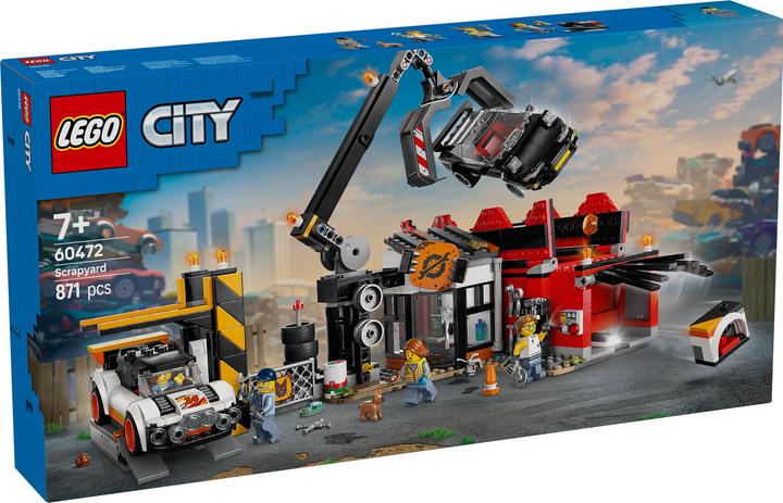 Produktbild LEGO Schrottplatz mit Autos (60472, LEGO City)