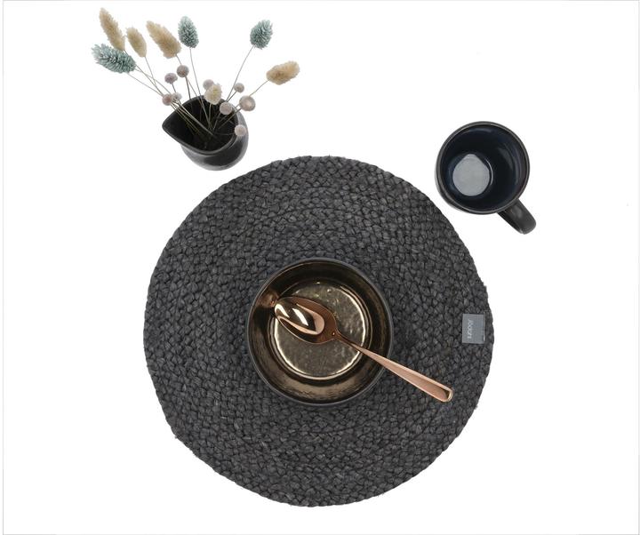 Produktbild Södahl Tischset Its all Ø 35 cm, Schwarz (1 x, 2 x 40 x 40 cm)