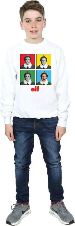 Actual product image Elf Boys Four Faces Sweatshirt (128)