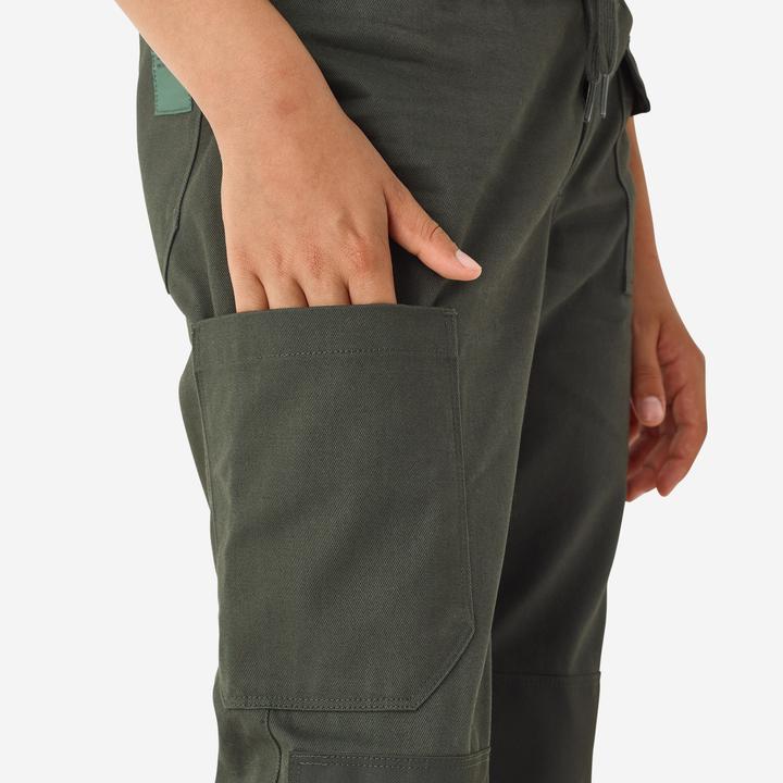 Image du produit Solognac Pantalon 500 résistant enfants vert (14, 15, 16)