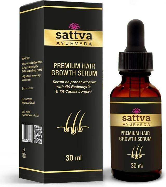 Image du produit Sattva Ayurveda SATTVA Premium Hair Growth Serum sérum na porost włosów 30ml (Lotion pour le corps, 30 ml)