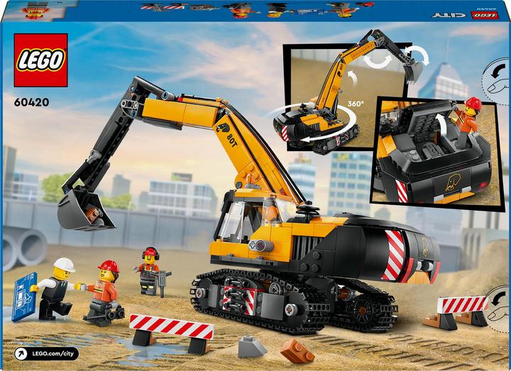 Immagine prodotto LEGO Escavatore cingolato (60420, LEGO City)