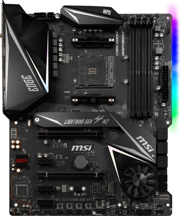 Produktbild MSI MPG X570 Gaming Edge Wifi (AM4, AMD X570, ATX)
