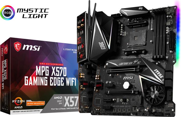 Produktbild MSI MPG X570 Gaming Edge Wifi (AM4, AMD X570, ATX)