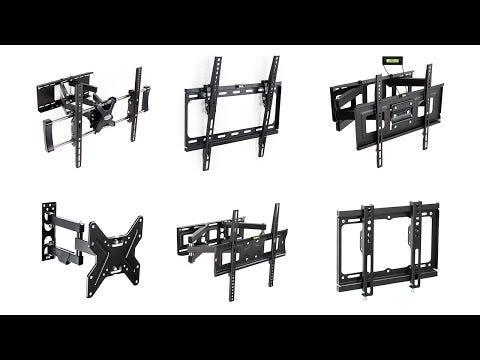 Produktbild tectake 4x TV Wandhalterung (Wand, 24", 20 kg)