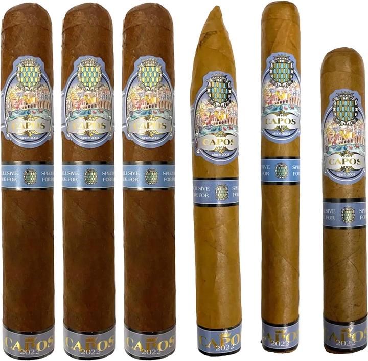 Actual product image Capos Set Cigars Gran Premium Selection (Torpedo, Corona, Robusto)