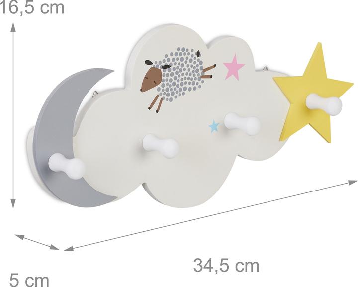 Produktbild Relaxdays Kindergarderobe