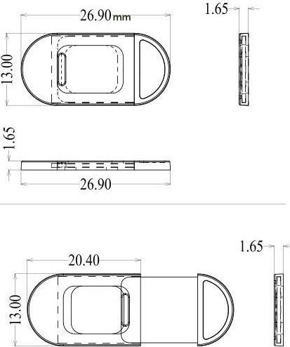 Image du produit PhoneLook Protection de la caméra webcam