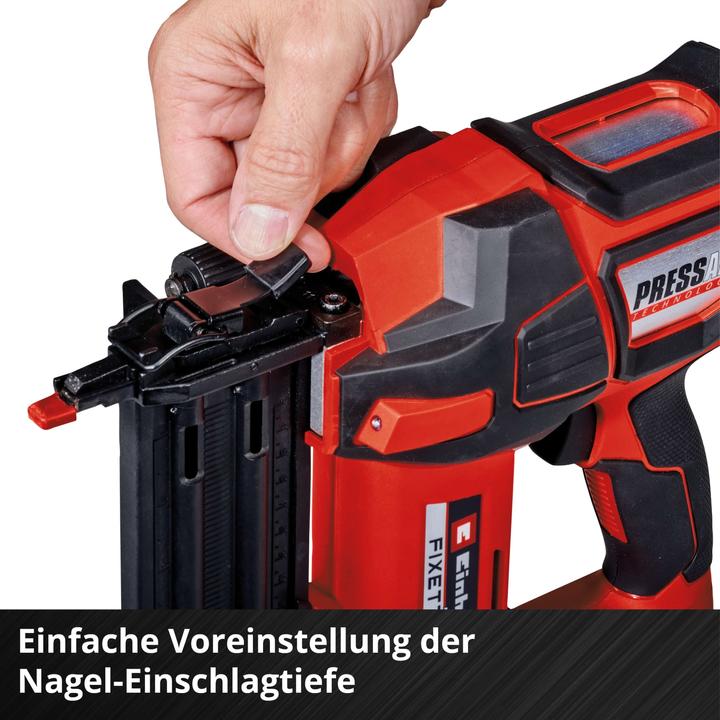 Actual product image Einhell FIXETTO 18/50 N Battery Nailer