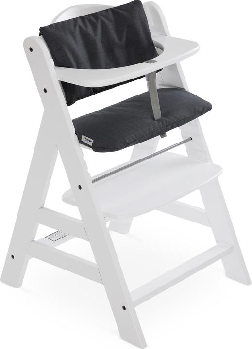 Produktbild Hauck Highchair Pad Deluxe Melange Charcoal