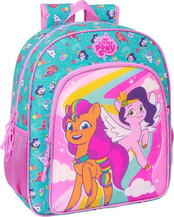 My Little Pony Schulrucksack Magic Rosa türkis 32 x 38 x 12 cm