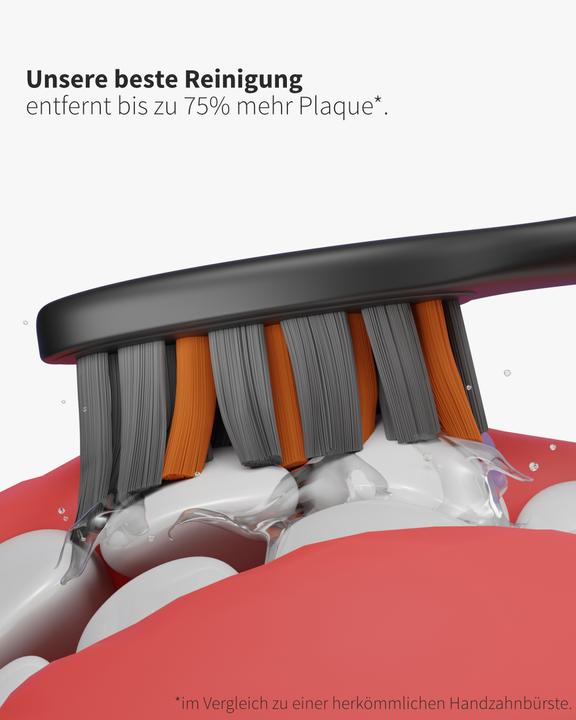 Produktbild Zahnheld Schallzahnbürste im Doppelpack Weiss (Schallzahnbürste)