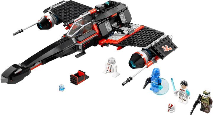 Actual product image LEGO Star Wars JEK 14 s Stealth Starfighter (75018, LEGO Star Wars)
