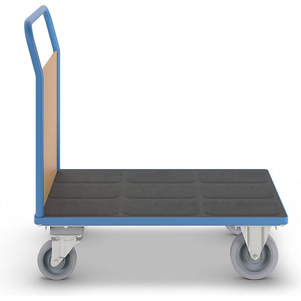 Actual product image eurokraft pro Platform truck with wooden panels (500 kg)