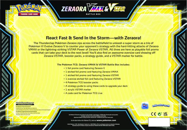 Actual product image Pokémon Deoxys oder Zeraora (English)