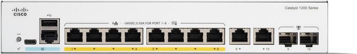 Image du produit Cisco CATALYST 1200 8-PORT GE POE EXT (10 Ports)