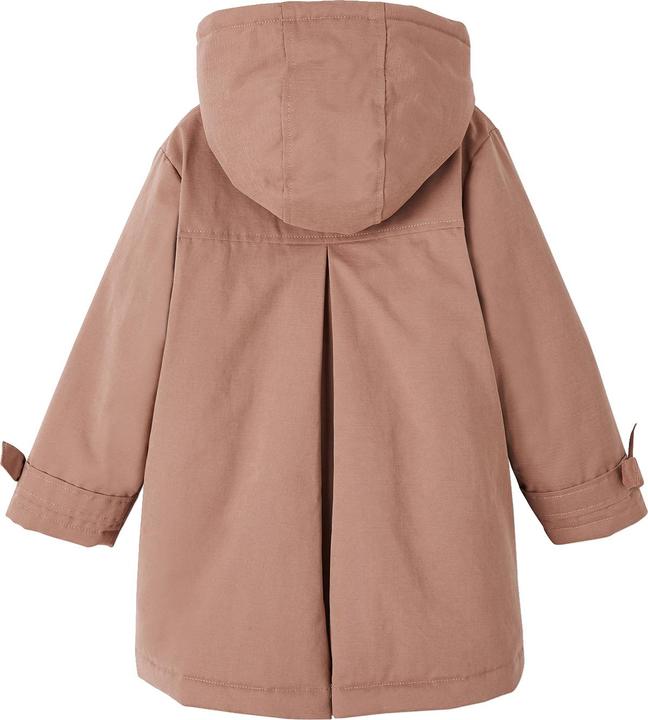 Actual product image Vertbaudet Girls' winter jacket with hood, recycled polyester padding (140)