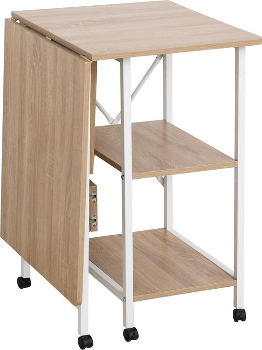 Immagine prodotto Homcom Tavolo pieghevole (107 x 55 x 76 cm)