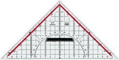 Actual product image M+r Geometry triangle (220 mm)