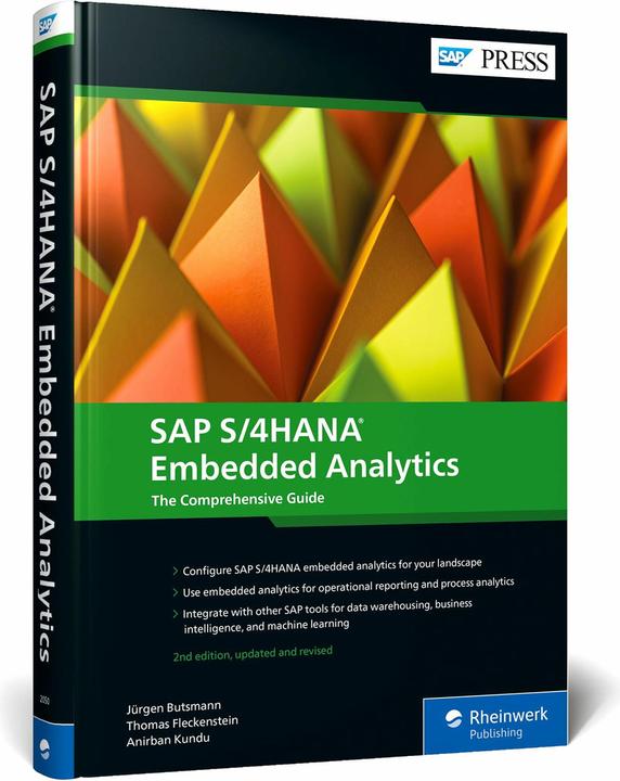 Actual product image SAP S/4HANA Embedded Analytics (English, Anirban Kundu, Jürgen Butsmann, Thomas Fleckenstein, 2021)