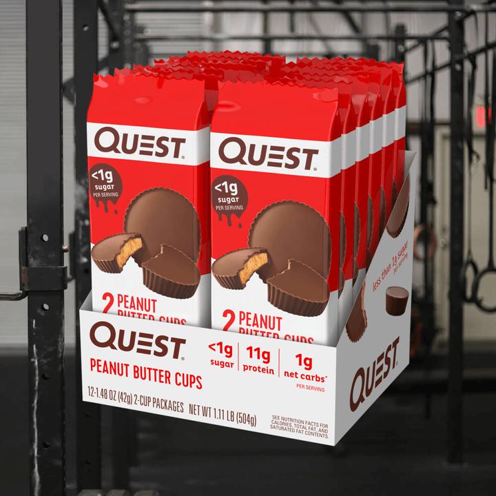 Actual product image Quest Nutrition Peanut Butter Cups (Groundnut, 12 pcs., 504 g)