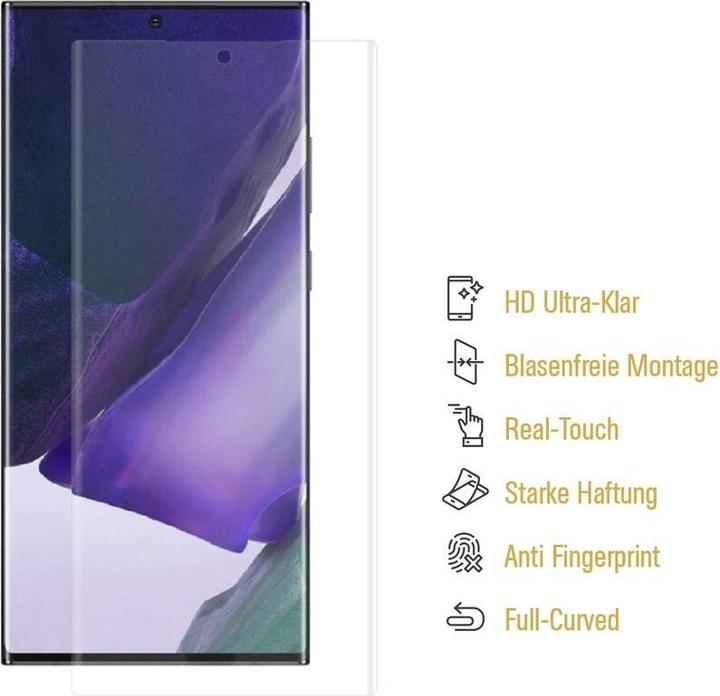 Produktbild Protectorking 2x Premium Displayschutzfolie 3D KLAR (2 Stück, Samsung Galaxy Note 20 Ultra)