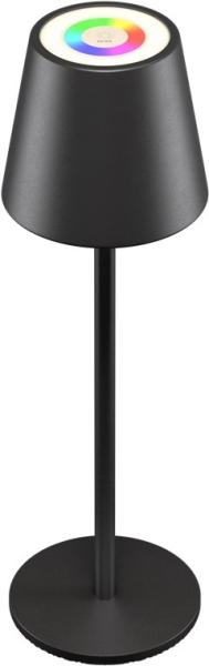 Actual product image Goobay Wireless LED table lamp RGB, black (150 lm)