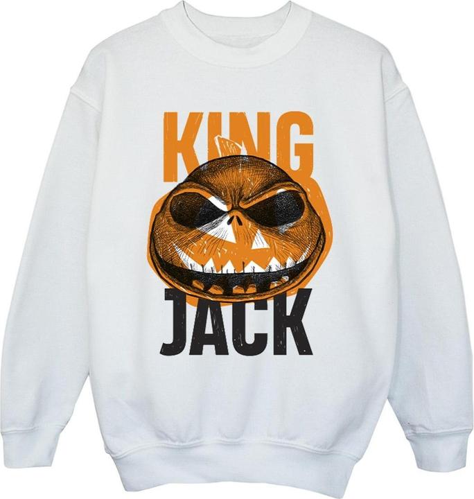 Disney The Nightmare Before Christmas King Jack Sweatshirt Mädchen