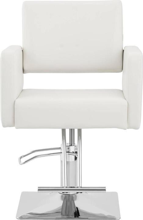 Produktbild Physa Friseurstuhl mit Fussstütze höhenverstellbar Barber-Stuhl 150 kg Carlisle weiss