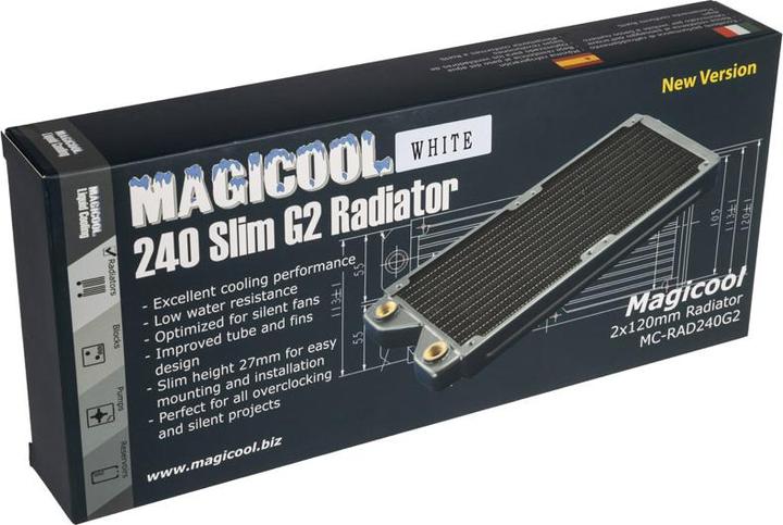 Produktbild MagiCool 240 G2 Slim Radiator 16 FPI (120 mm)