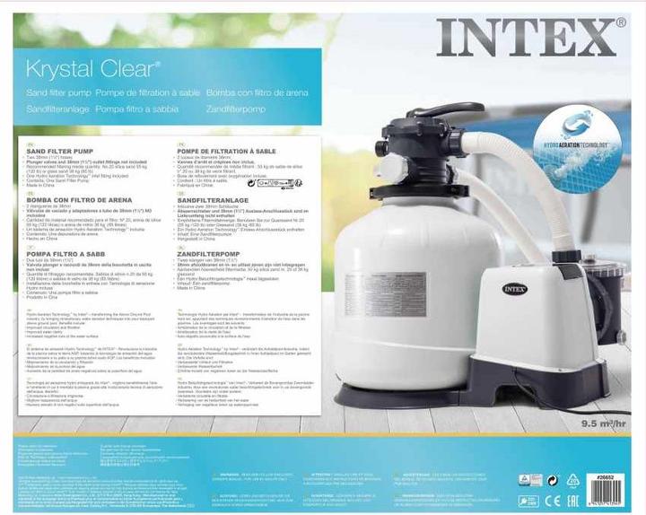 Produktbild Intex Krystal Clear Sandfilteranlage