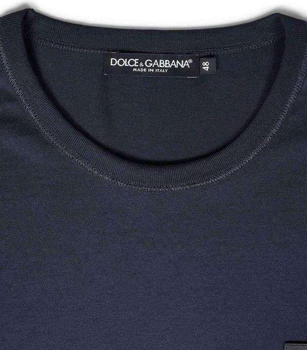 Actual product image Dolce & Gabbana T-shirts And Polos Blue (48)