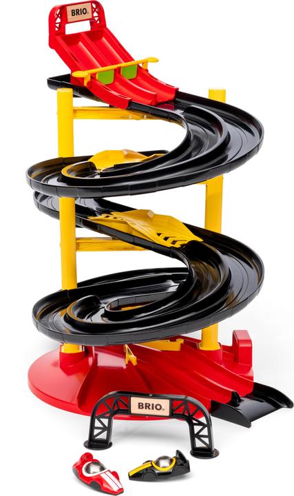 Actual product image Brio Race Track Tower with Two Racing Cars 63055000
