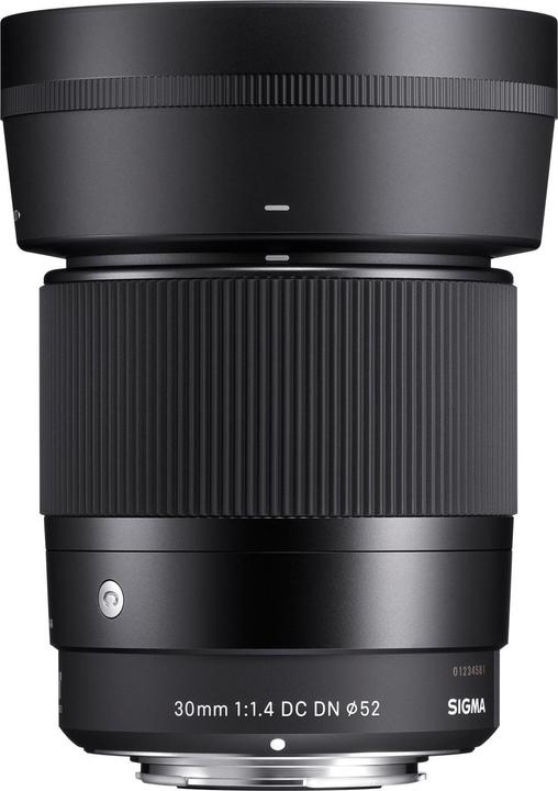 Actual product image Sigma 30 mm F1.4 DC DN Contemporary X-Mount (Fujifilm X, APS-C / DX)