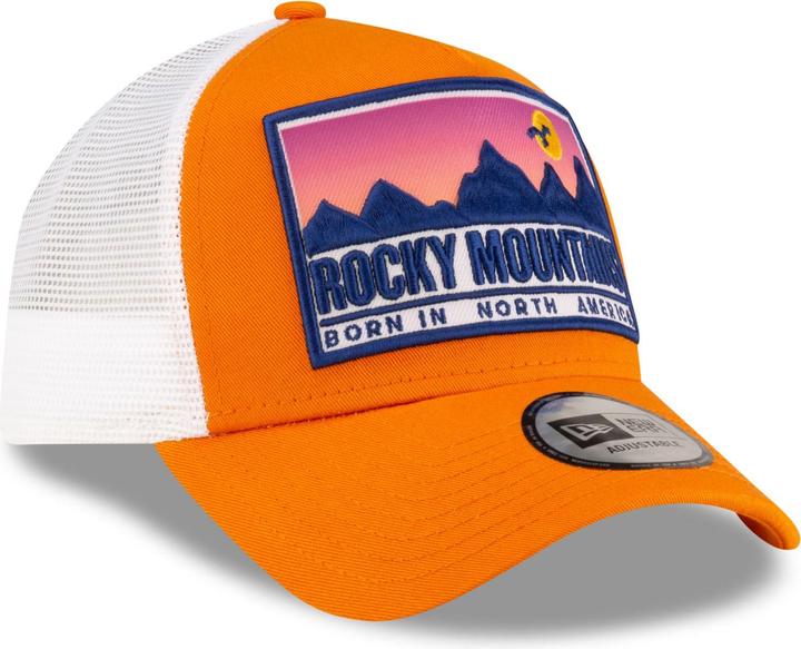 Immagine prodotto New Era 9Forty Cappello Trucker A-Frame - Arancione delle Montagne Rocciose (Taglia unica)