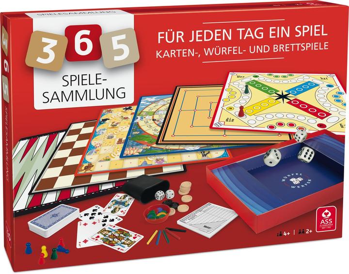 Actual product image ASS Altenburg Game magazine 365 games (German)