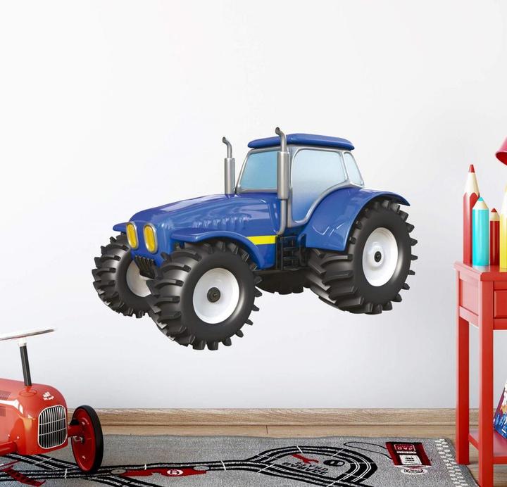 Actual product image Trenddeko Michel Agullo - Tractor (40 x 27 cm)