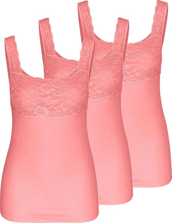 Actual product image Nina von C. 3er Pack Fine Cotton Unterhemd / Top (46, 3XL)