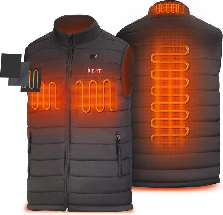 Immagine prodotto iHeat Gilet riscaldato, nero M (M)