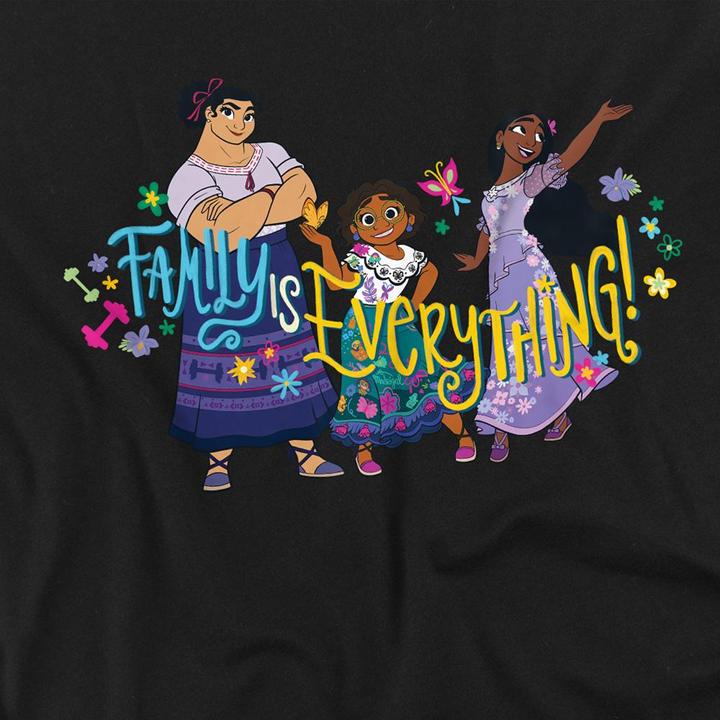Actual product image Universal Textiles Unisex Adult Family Is Everything Mirabel Isabela Luisa T-Shirt (XXL)