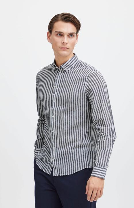 Produktbild Casual Friday CFAnton LS BD striped linen mix shirt 20504974 (L)